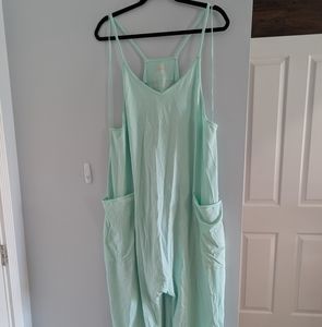 FP movement hot shot onesie in pistachio